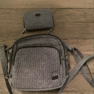 Lug RFID Medium Crossbody Bag with Matching Wallet